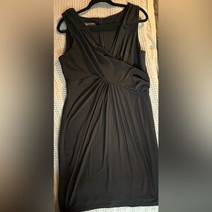 Jones New York Sleeveless Black Dress